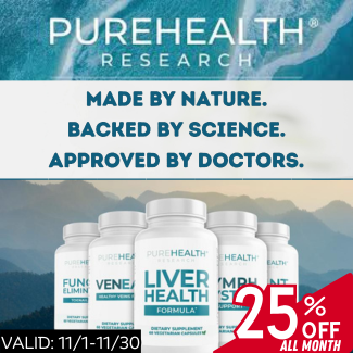 November Special - 25% Off Pure Health Research